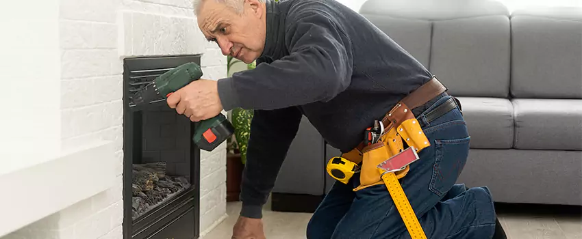 New Indoor Fireplace Installation in Millville, New Jersey