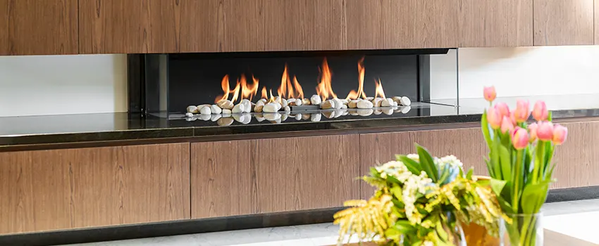 Double-height Fireplace Design Refurbishment in Millville, New Jersey