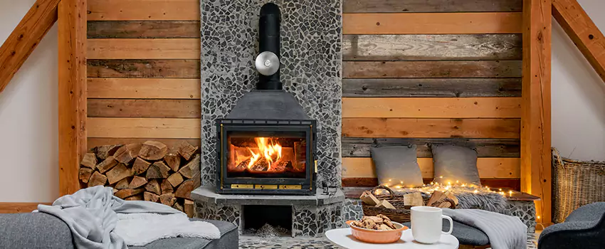 Thelin Hearth Products Direct Vent Gas Stove Fireplace Inspection in Millville, New Jersey